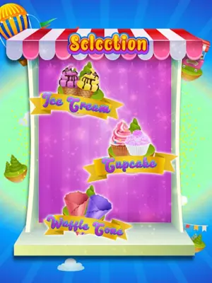 Ice Cream Cone Cupcake Maker android App screenshot 0