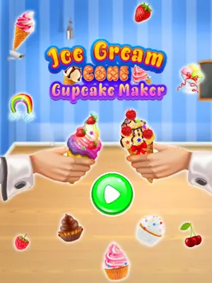 Ice Cream Cone Cupcake Maker android App screenshot 5